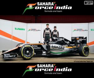 Puzzle Σαχάρα Ινδία δύναμη F1 2016